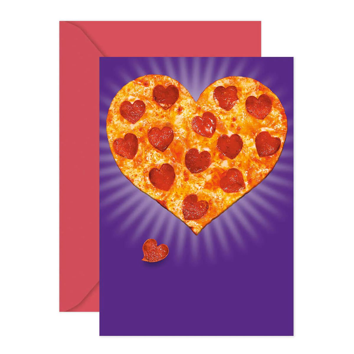Hallmark Valentine's Day Card - More Than Pizza - Image 3