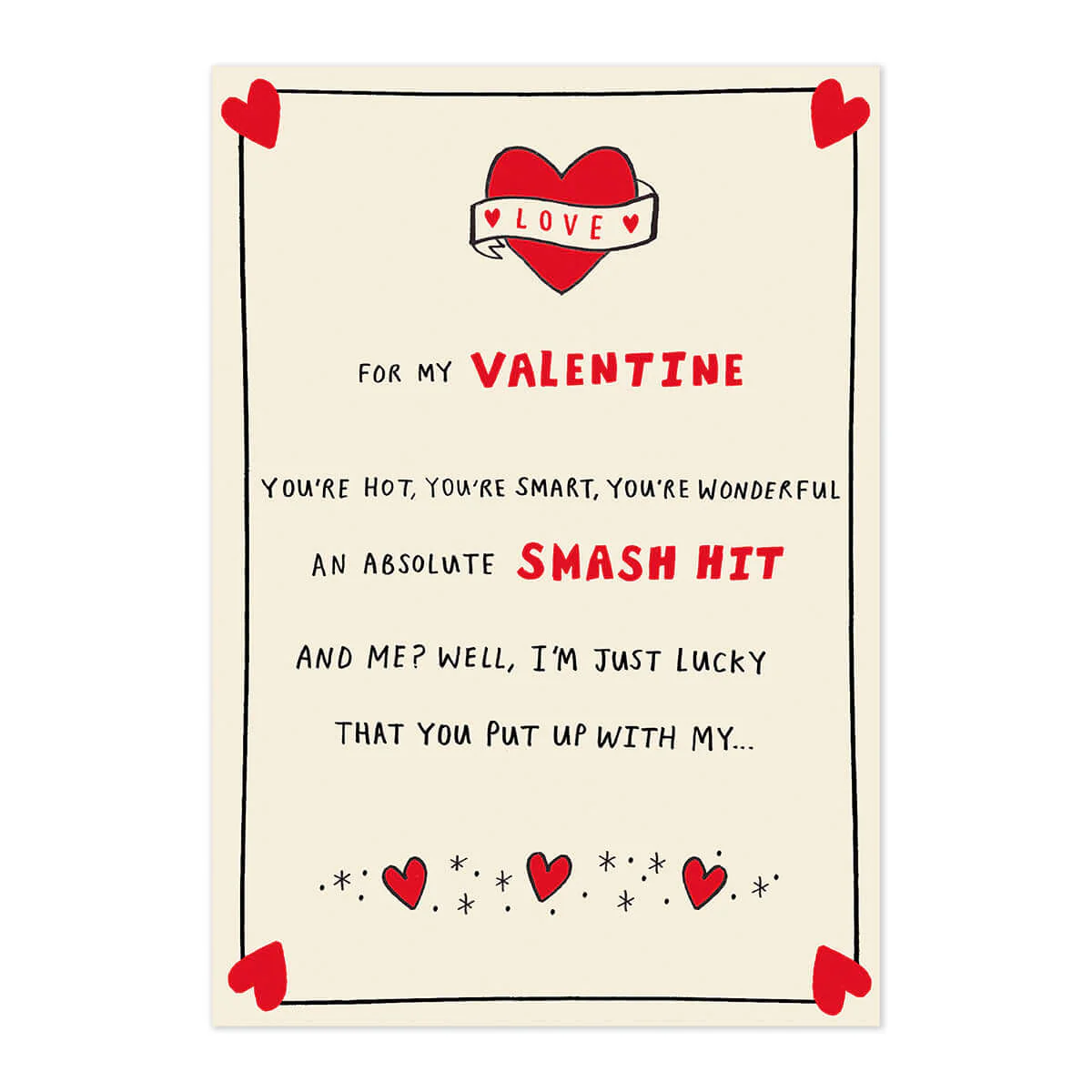 Hallmark Valentine's Day Card - Smash Hit