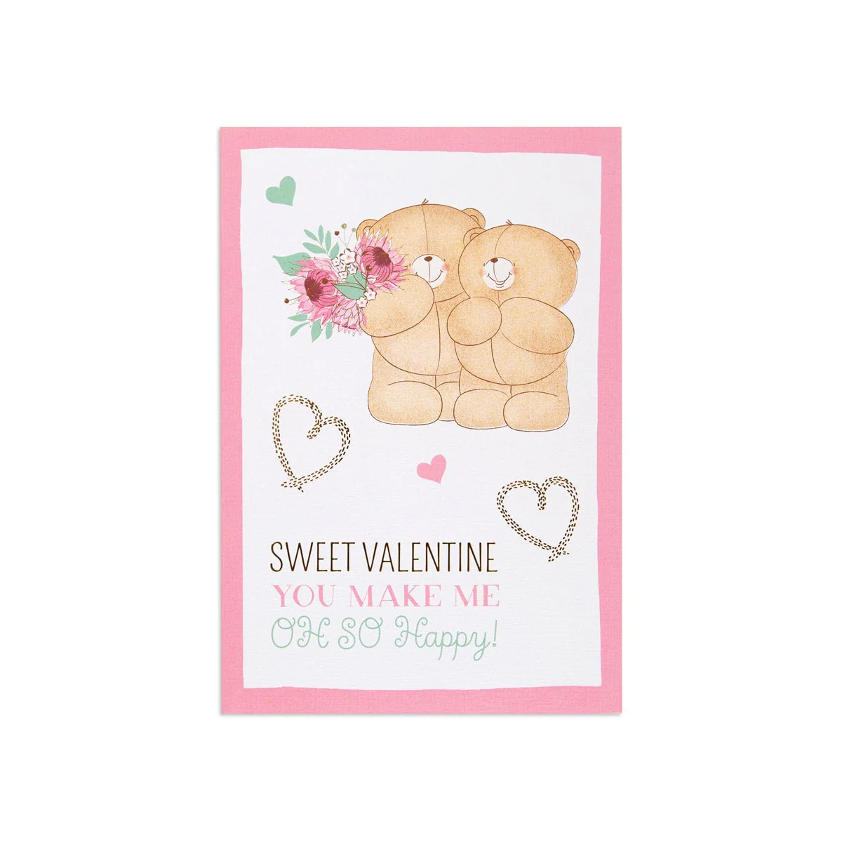 Valentine's Day Card - Forever Friends Bears