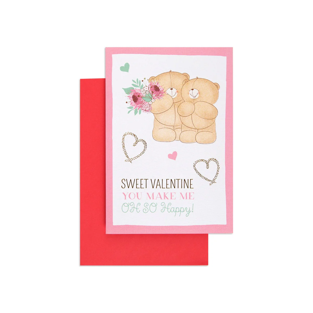 Valentine's Day Card - Forever Friends Bears - Image 3