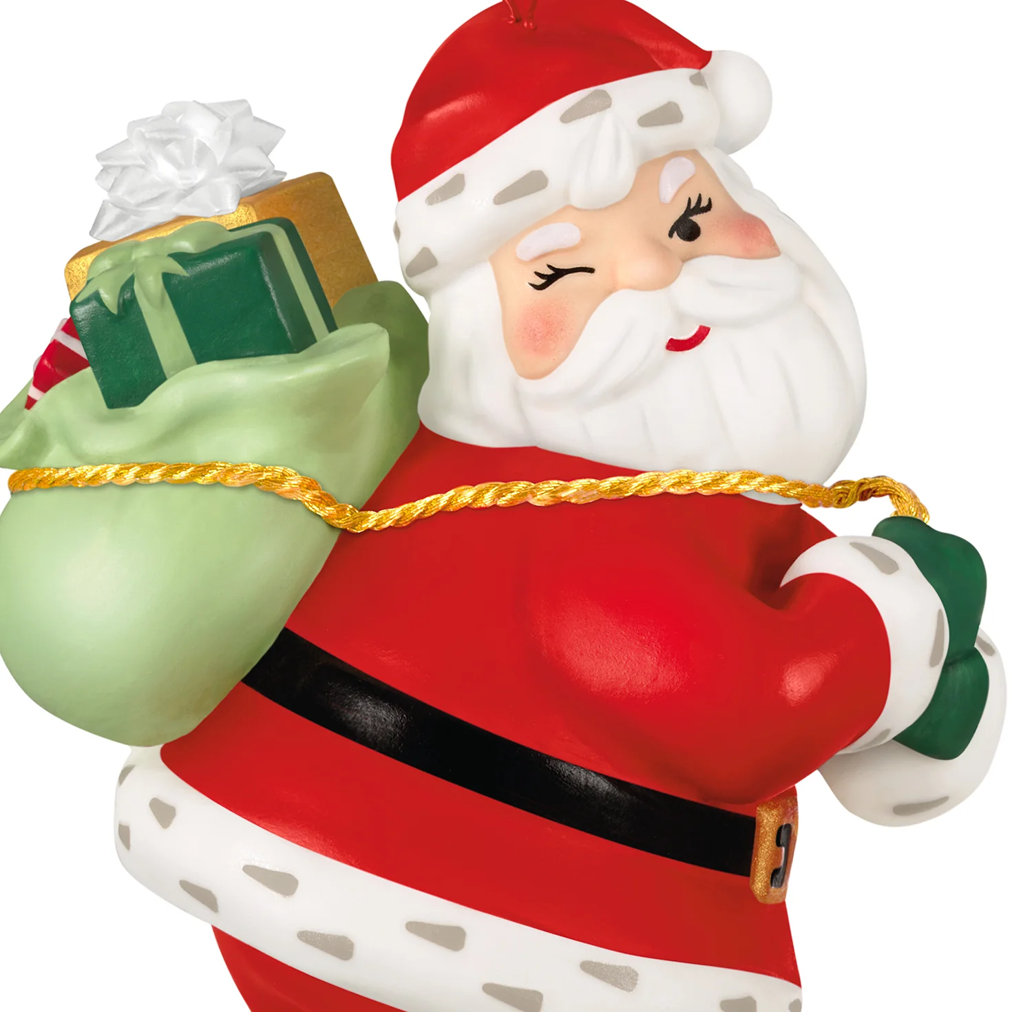 Vintage Santa, Porcelain — 2026 Hallmark Keepsake Christmas Ornament - Image 4