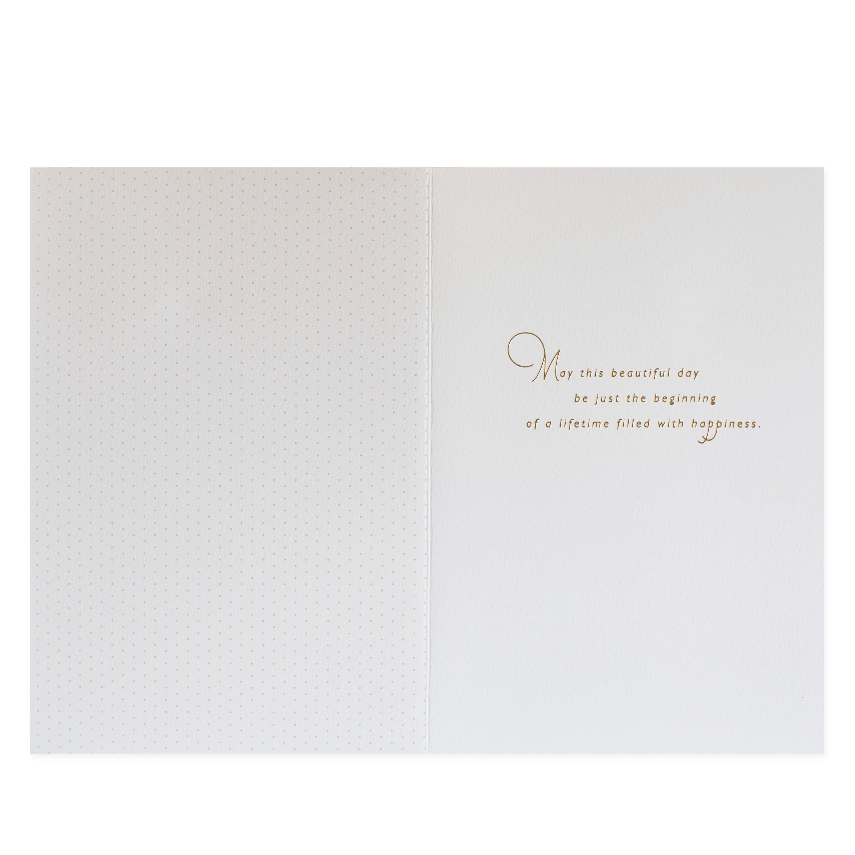 Hallmark Signature Wedding Congratulations Card - Beautiful Day - Image 2