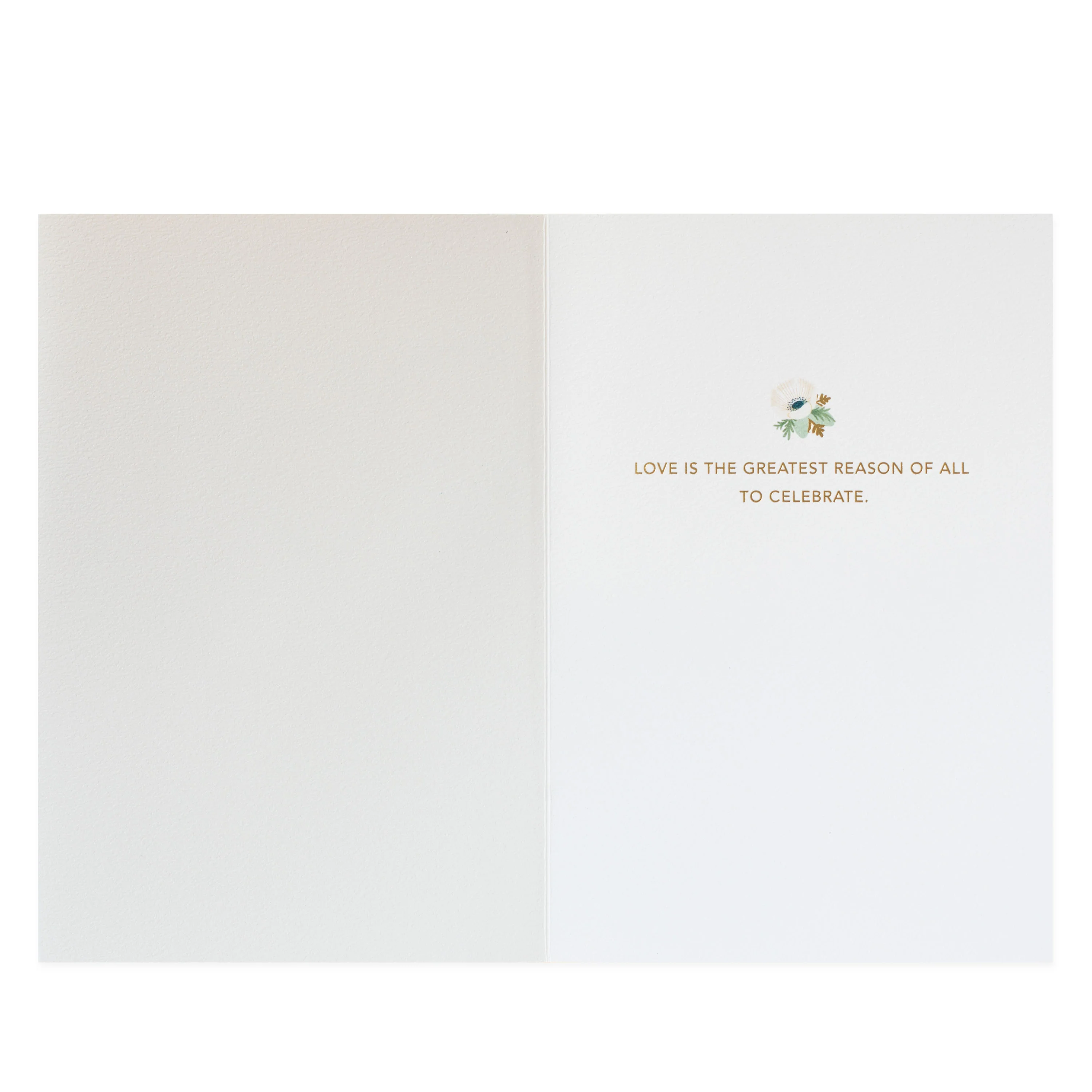 Hallmark Signature Love Celebration Card - Two Hearts - Image 2