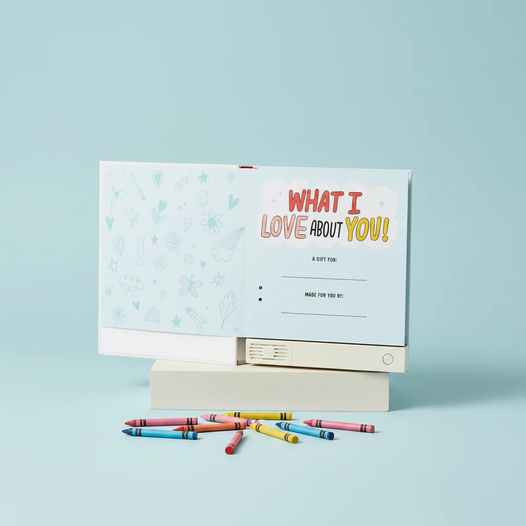 What I Love About You! A Color-Your-Own Recordable Storybook - Image 3