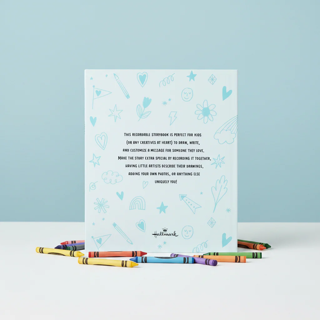 What I Love About You! A Color-Your-Own Recordable Storybook - Image 4