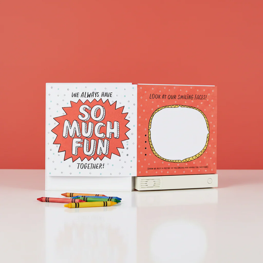 What I Love About You! A Color-Your-Own Recordable Storybook - Image 6