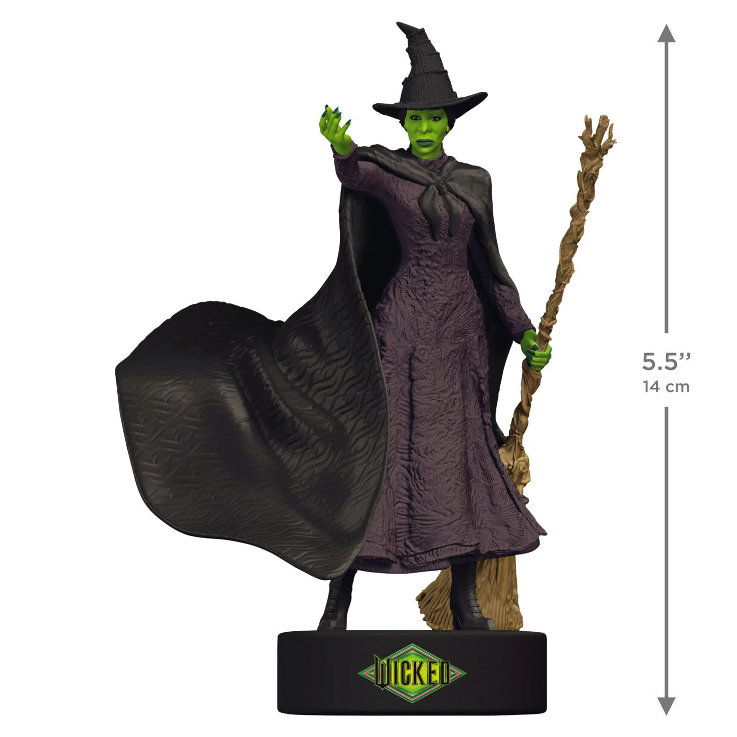 Wicked Defying Gravity With Sound — 2026 Hallmark Keepsake Christmas Ornament - Image 4