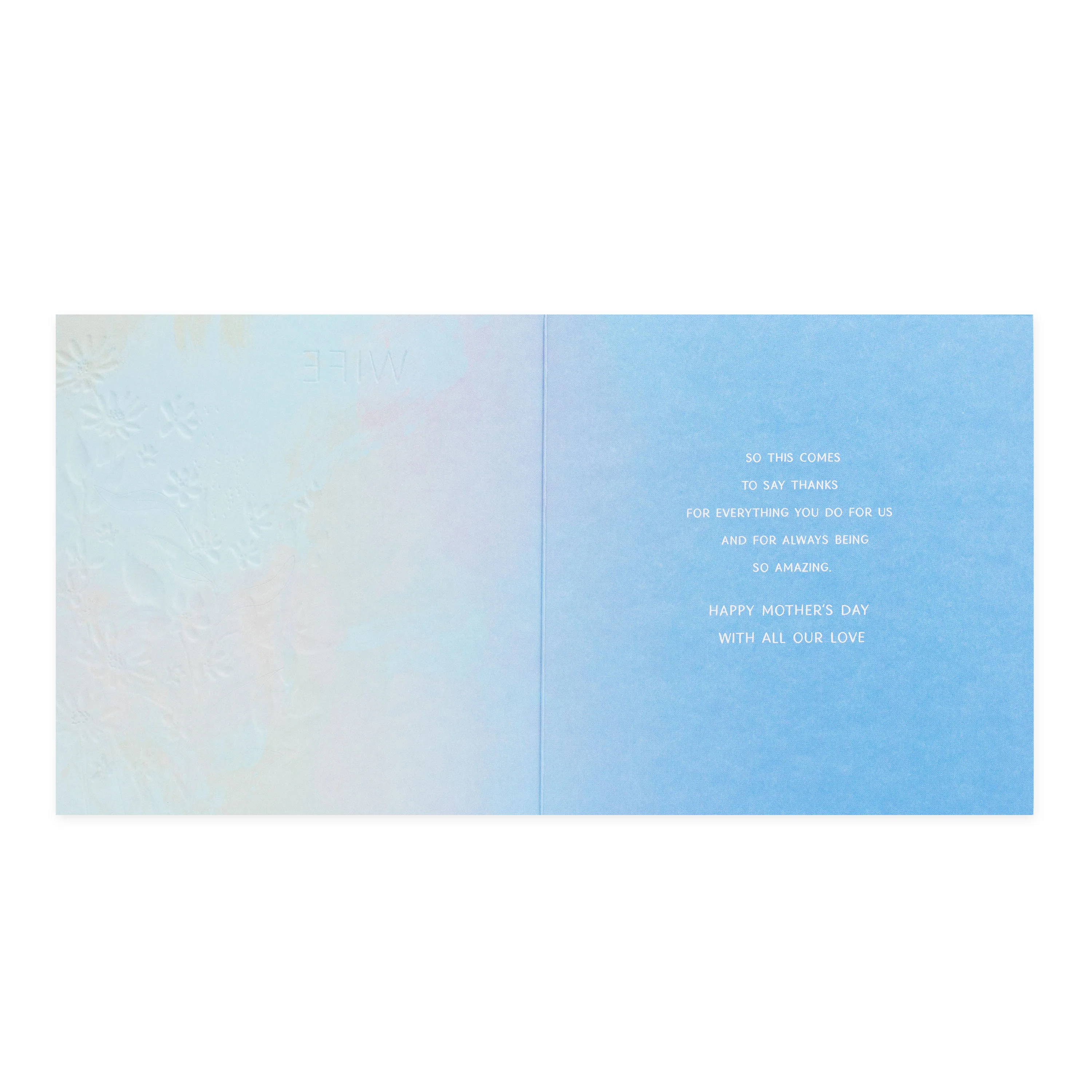 Hallmark Mother's Day Card For Wife - Full Of Love - Image 2