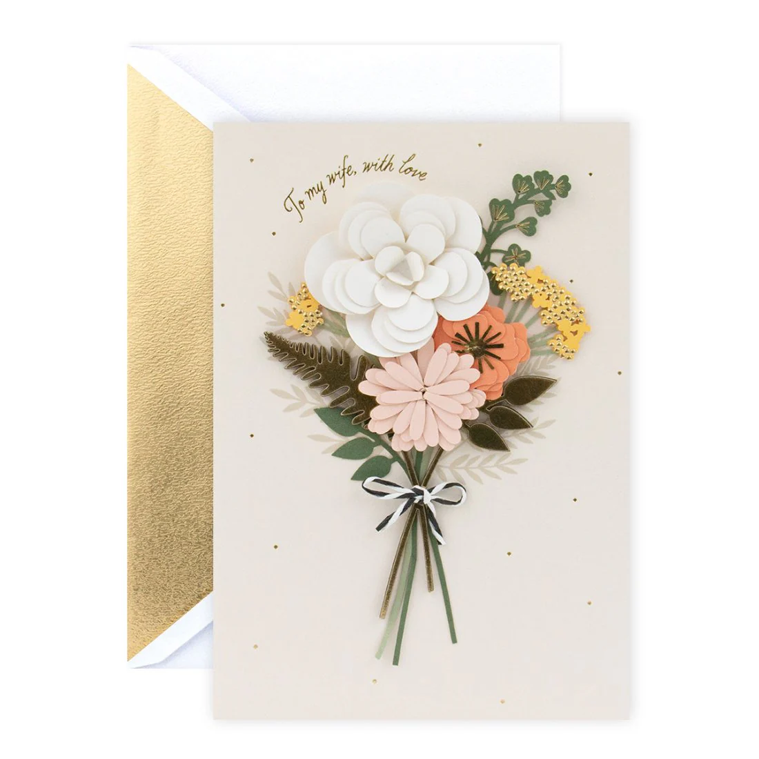 Hallmark Signature Birthday Card For Wife - Favourite Person - Image 3