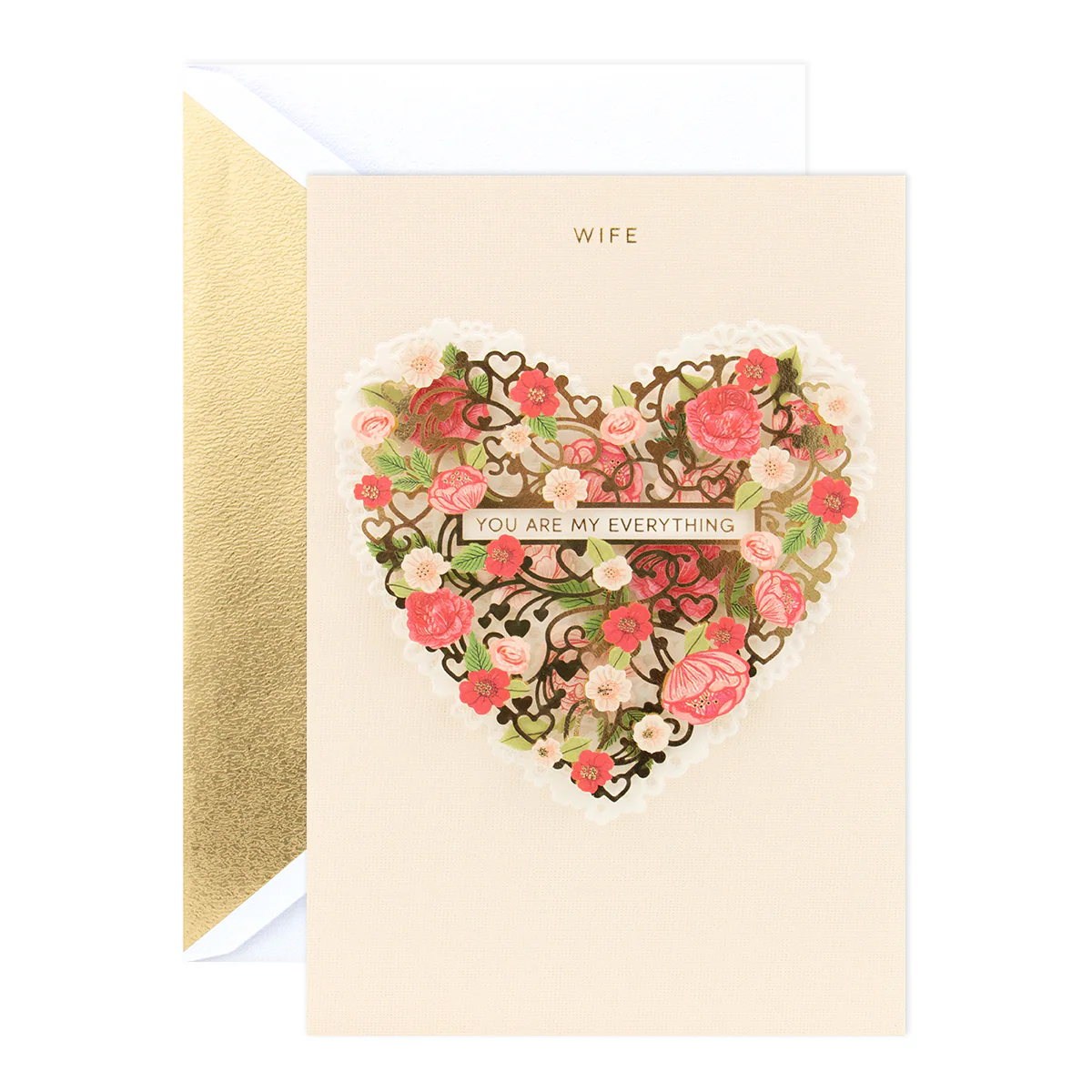 Hallmark Signature Birthday Card - You Are My Everything (For Wife) - Image 3