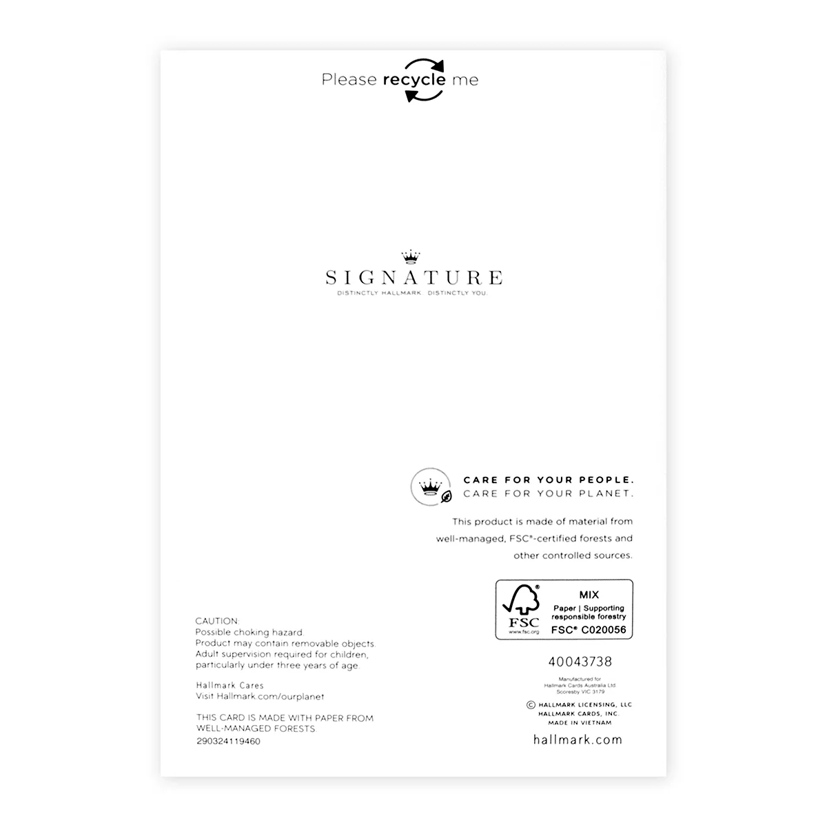 Hallmark Signature Birthday Card - You Are My Everything (For Wife) - Image 4