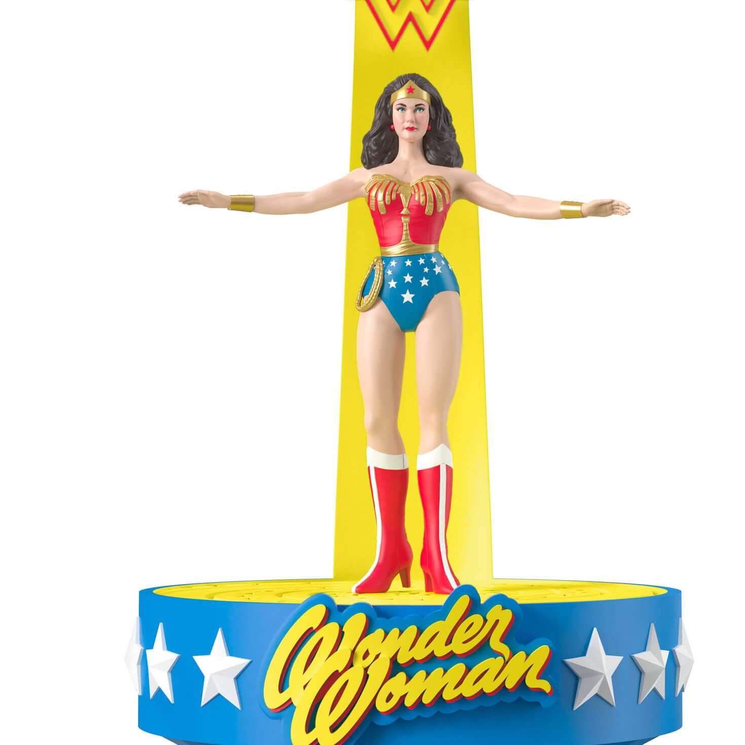 DC™ Wonder Woman™ Musical With Motion — 2025 Hallmark Keepsake Christmas Ornament - Image 4