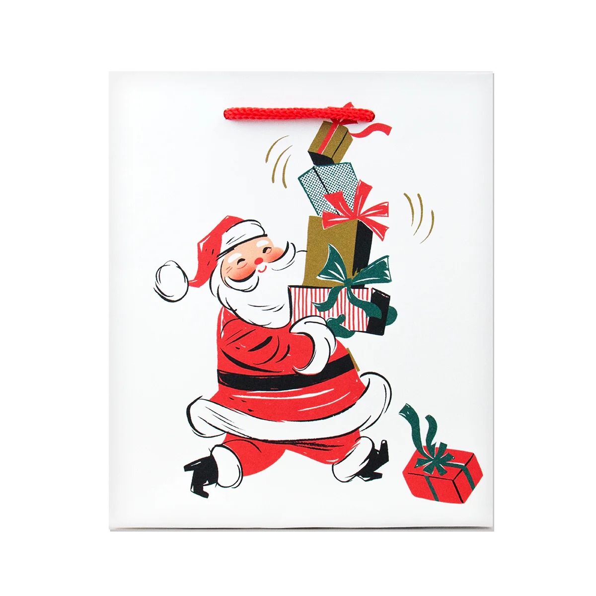 Hallmark Small Gift Bag - Santa & Gifts - Image 2