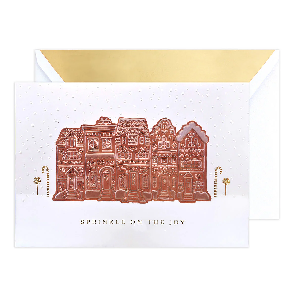 Hallmark Signature Boxed Christmas Cards 8 Pack - Gingerbread Houses - Image 4