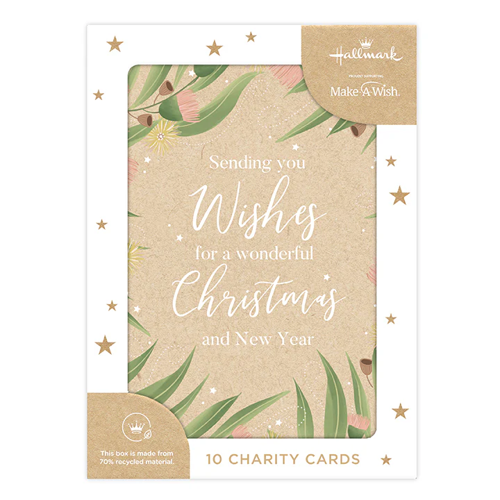 Hallmark Boxed Christmas Cards 10 Pack - Gumnut Blossoms