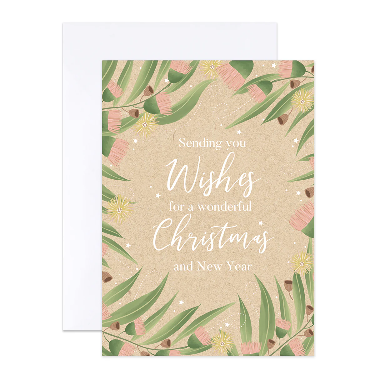 Hallmark Boxed Christmas Cards 10 Pack - Gumnut Blossoms - Image 4