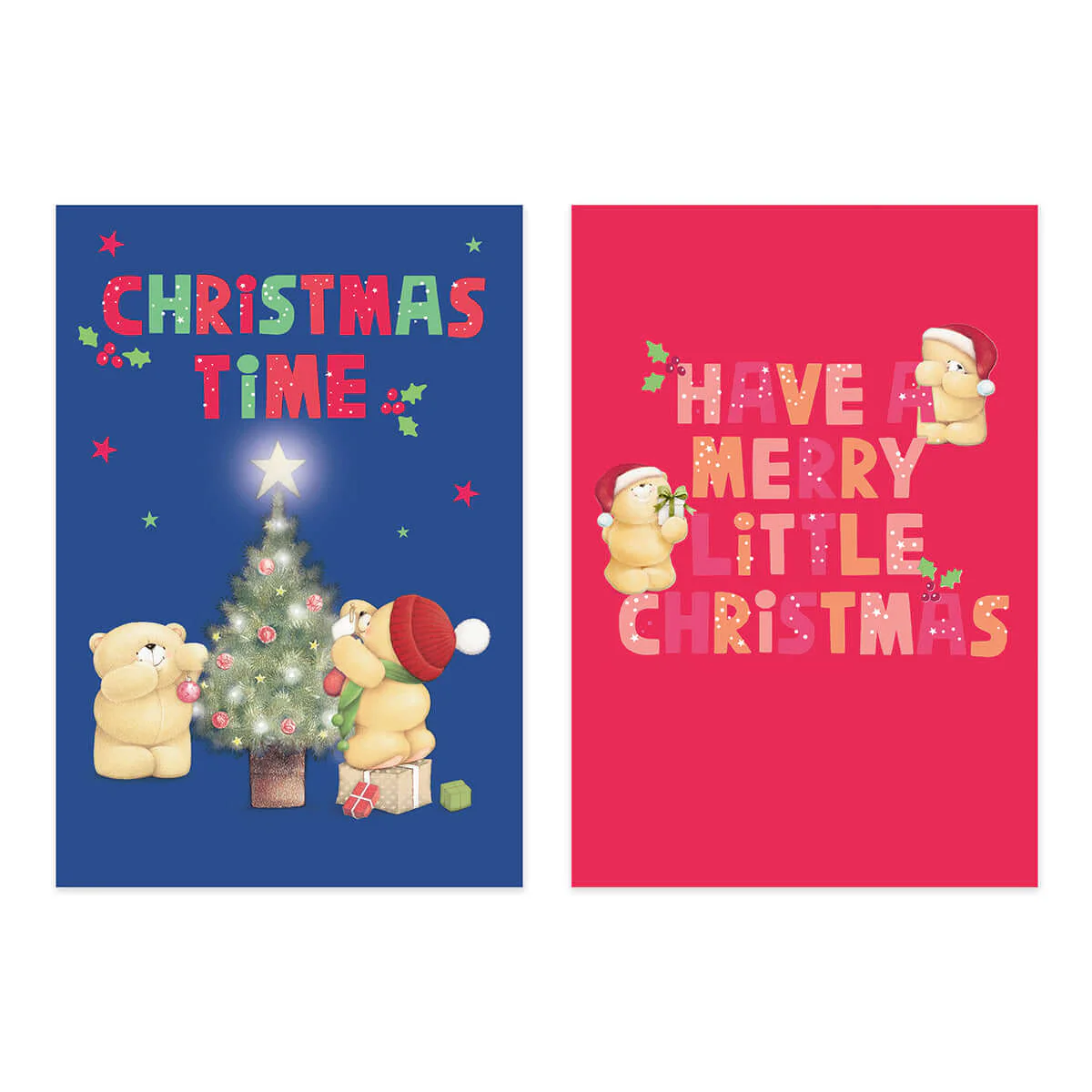 Hallmark Boxed Christmas Cards 10 Pack - Forever Friends - Image 2