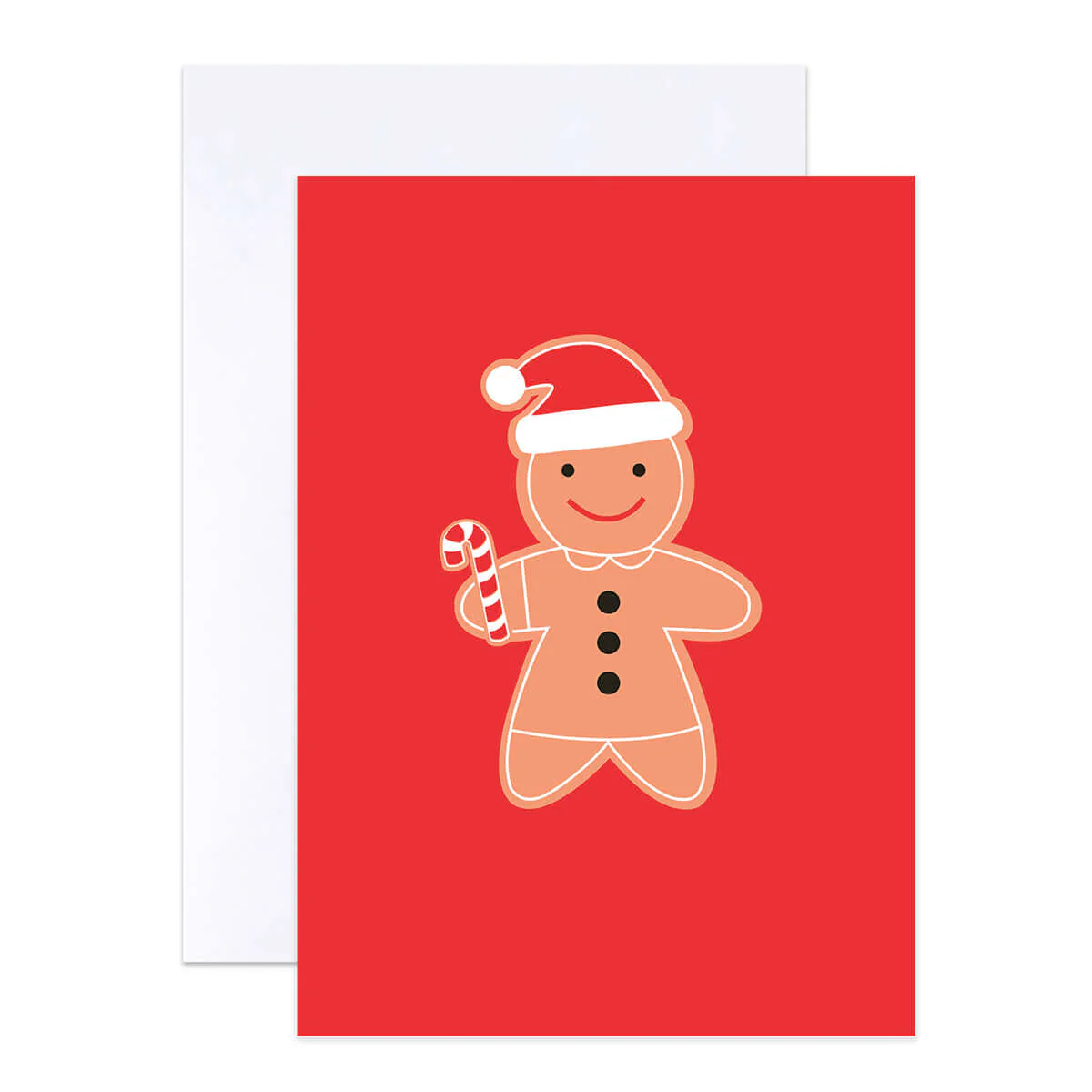 Hallmark Boxed Christmas Cards 8 Pack - Festive Gingerbread - Image 4