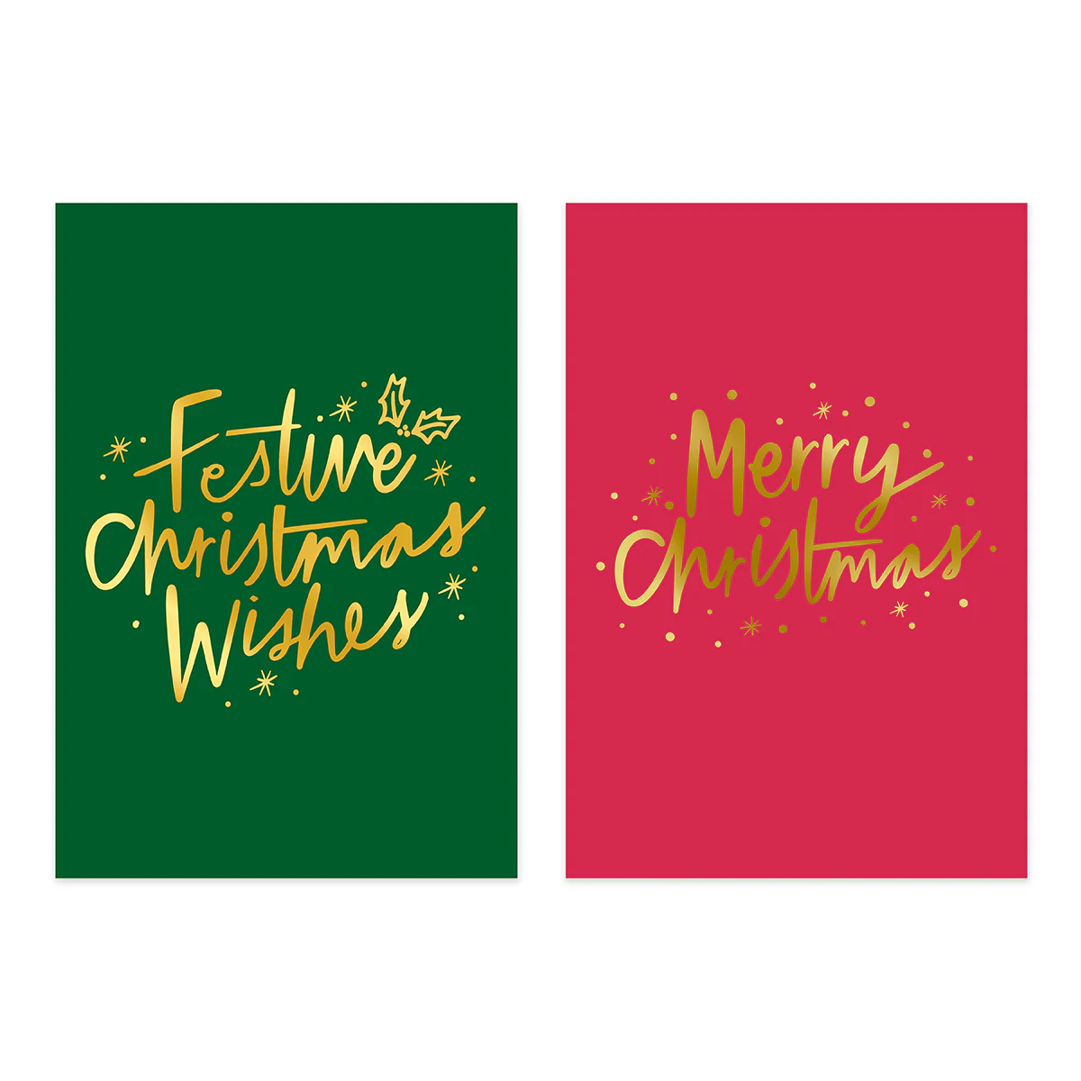 Hallmark Boxed Christmas Cards 10 Pack - Festive Christmas Wishes - Image 2