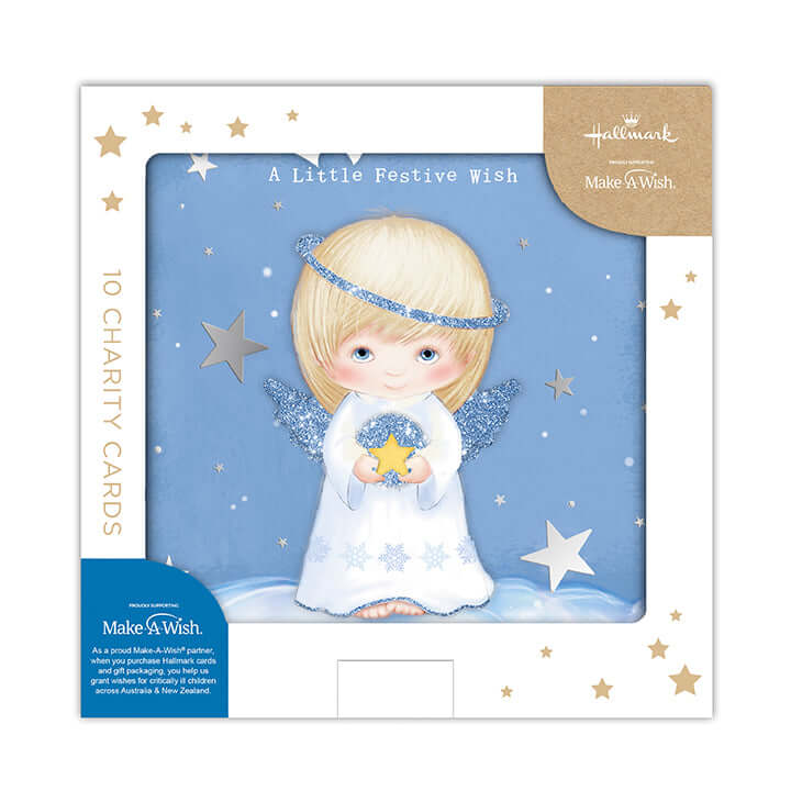 Hallmark Boxed Christmas Cards 10 Pack - Little Angels - Image 2