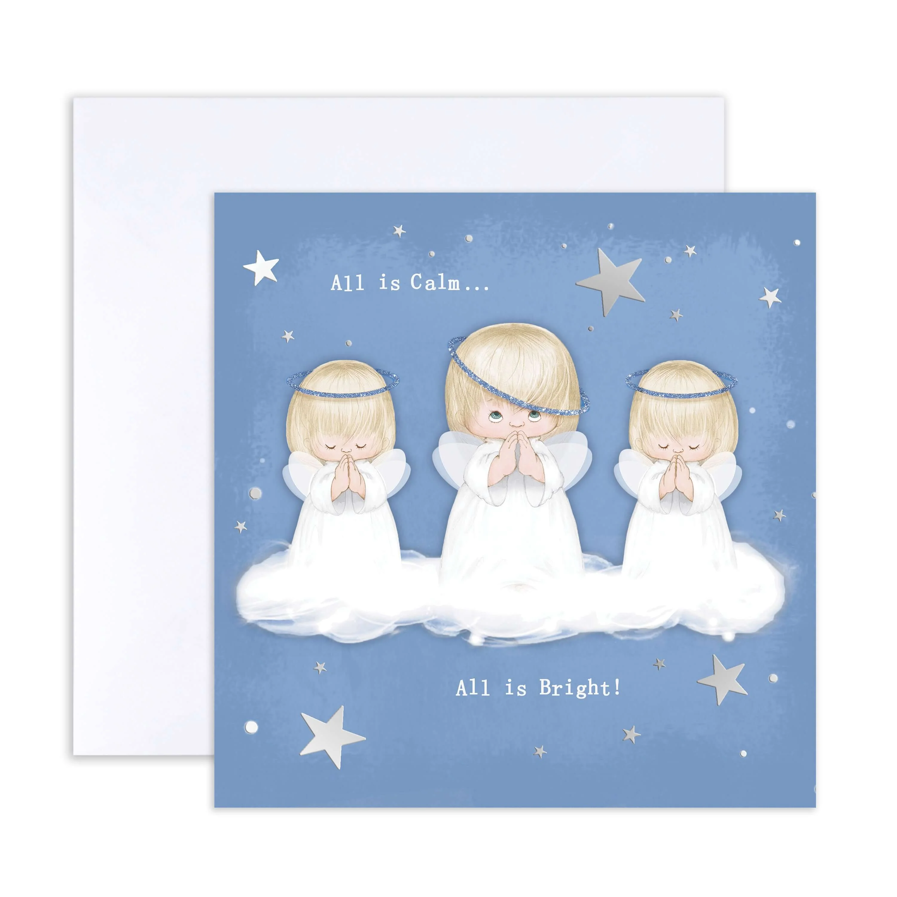 Hallmark Boxed Christmas Cards 10 Pack - Little Angels - Image 5