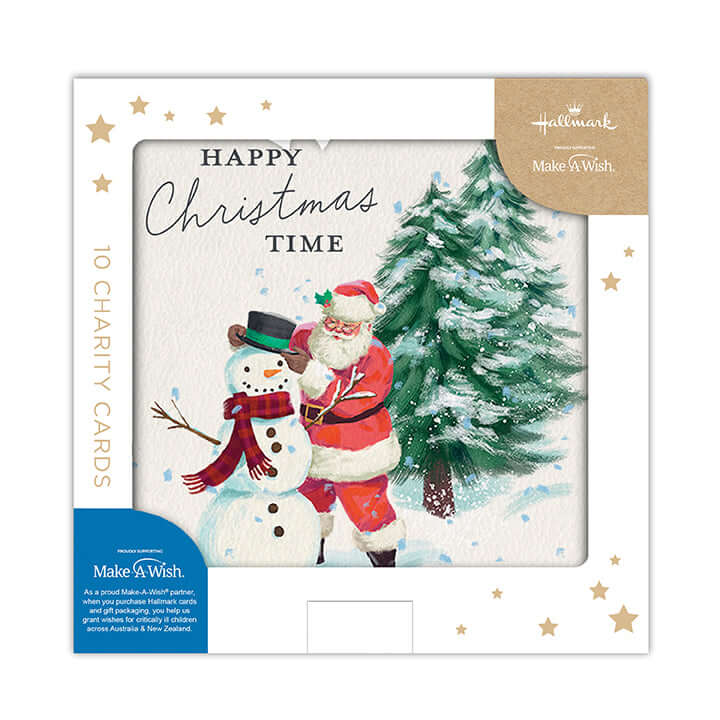 Hallmark Boxed Christmas Cards 10 Pack - Wonderful Moments - Image 2