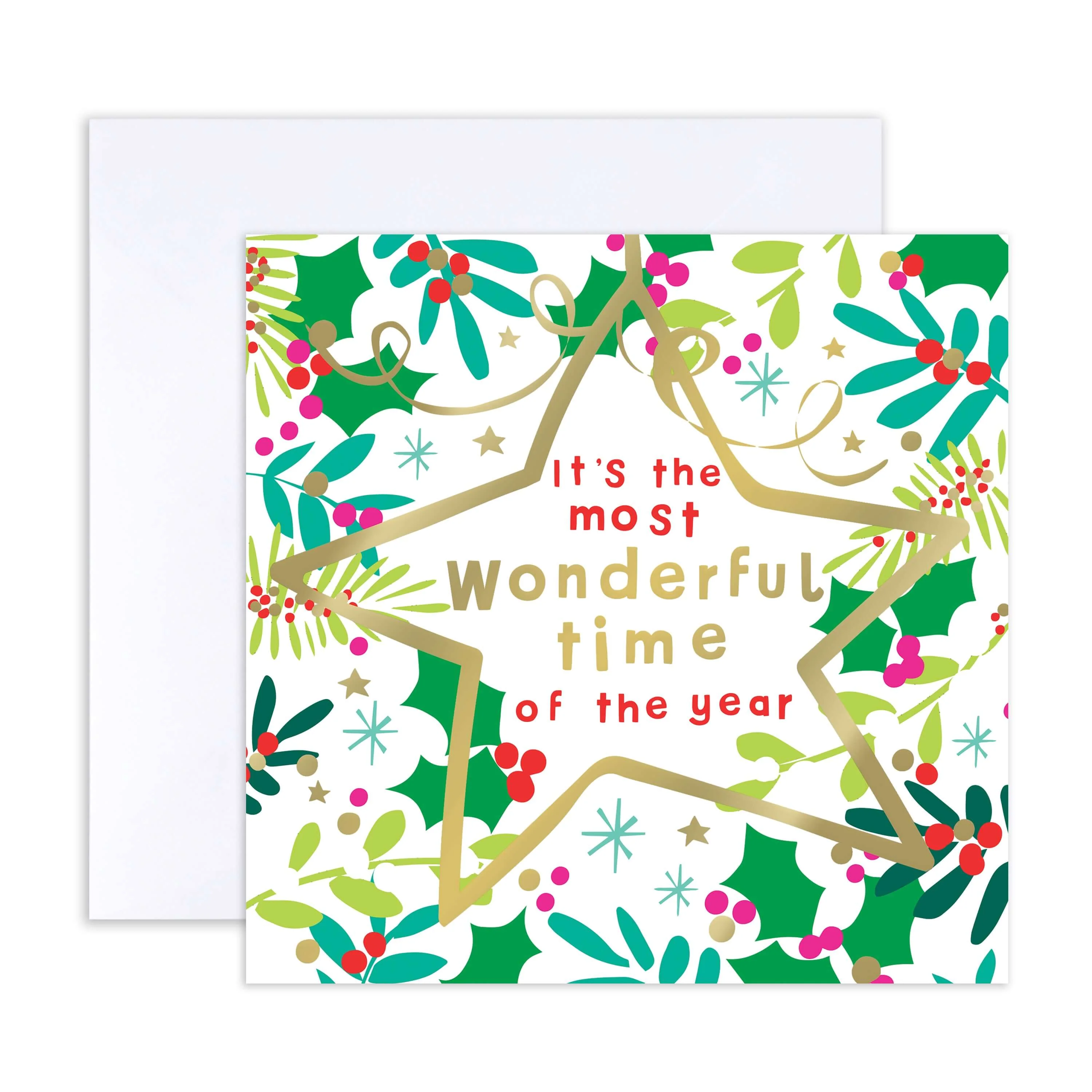Hallmark Boxed Christmas Cards 10 Pack - Lovely Time - Image 5