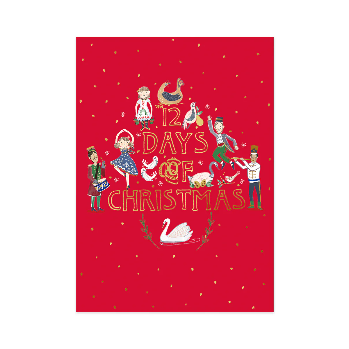 Hallmark Boxed Christmas Cards 10 Pack - 12 Days of Christmas - Image 2
