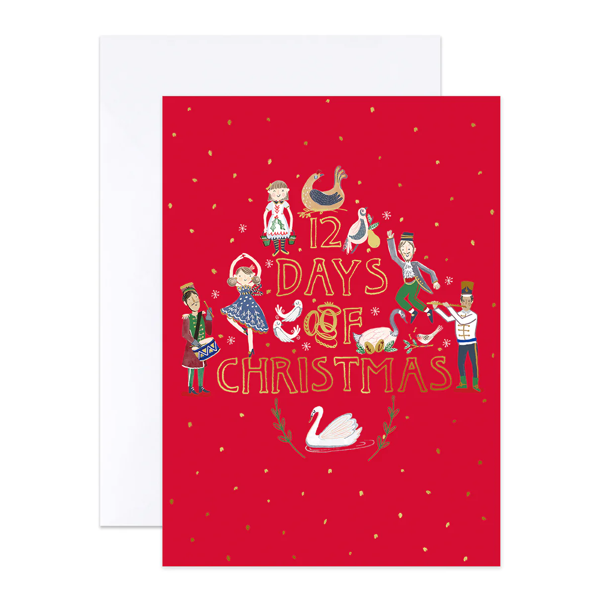 Hallmark Boxed Christmas Cards 10 Pack - 12 Days of Christmas - Image 4