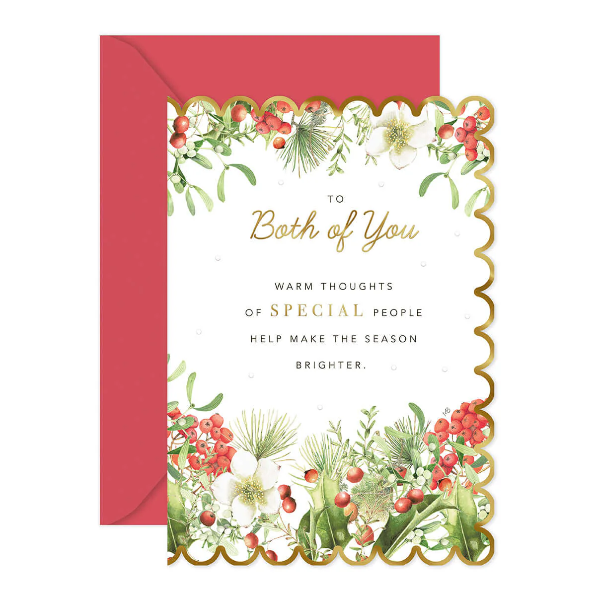 Hallmark Christmas Card - To Both of You - Image 3