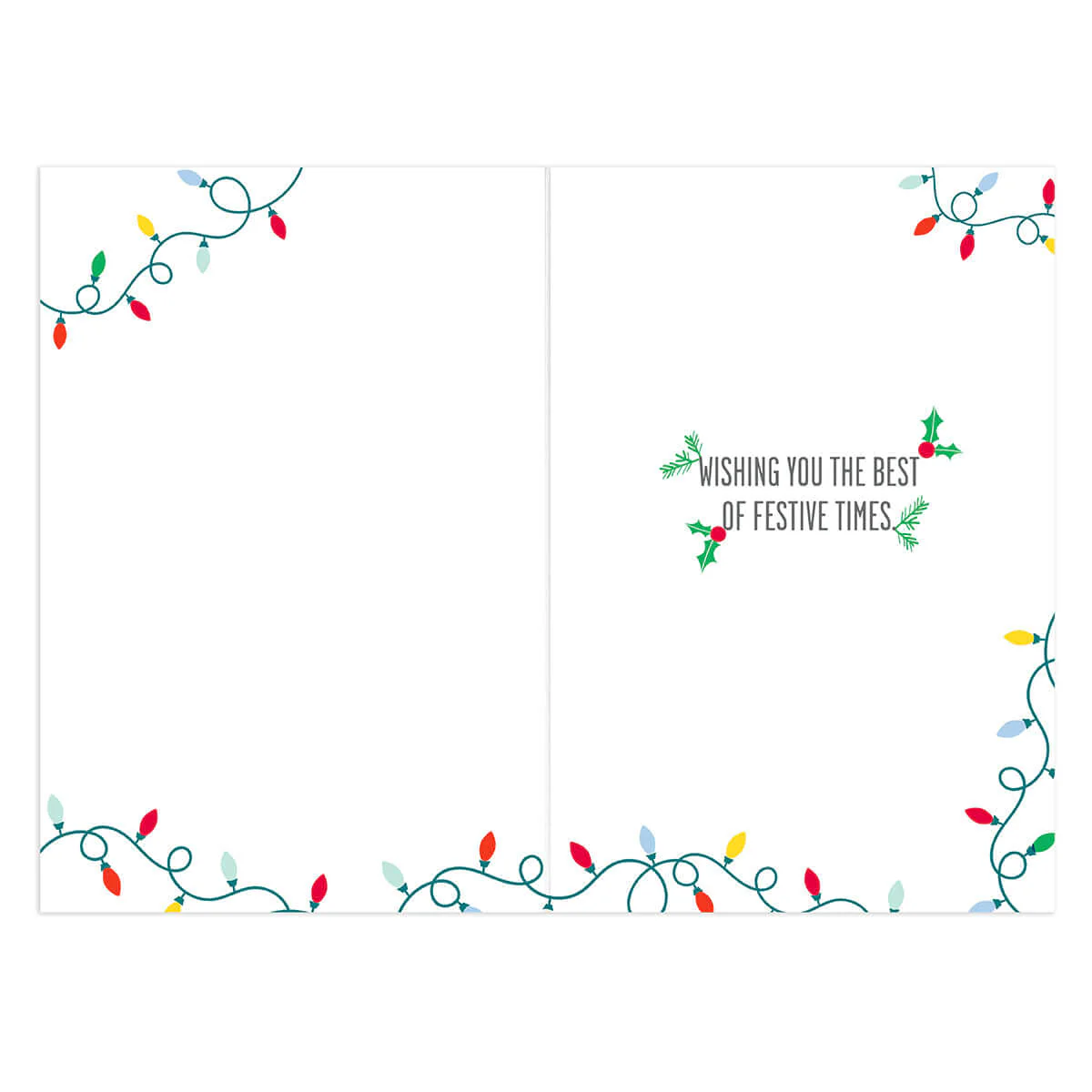 Hallmark Christmas Card - Brother & Partner - Image 2