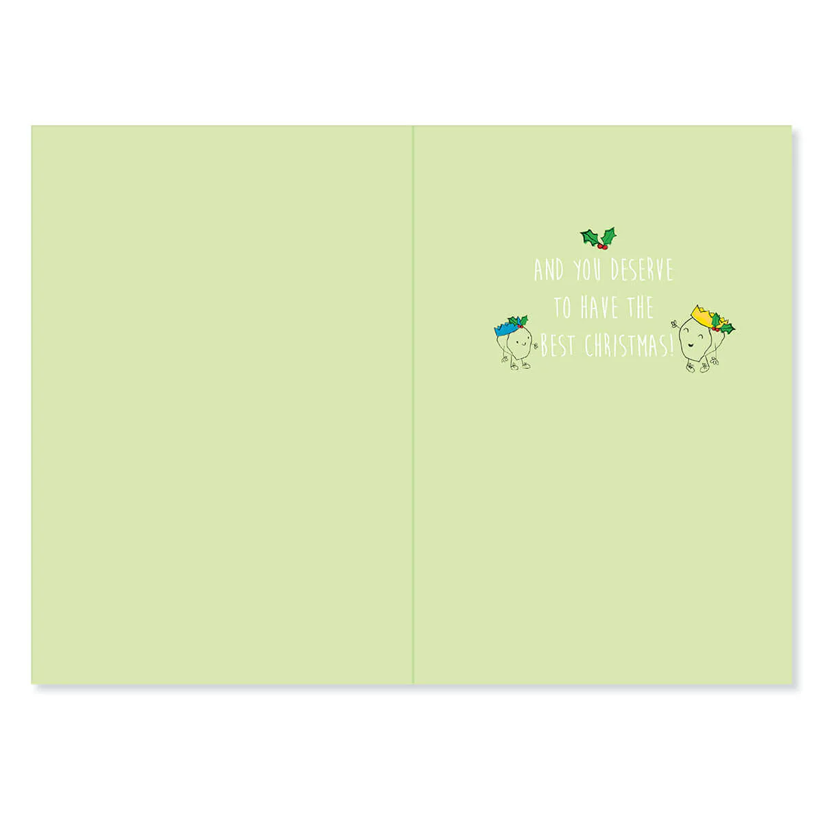 Hallmark Christmas Card For Dad - Brussel Sprouts - Image 2