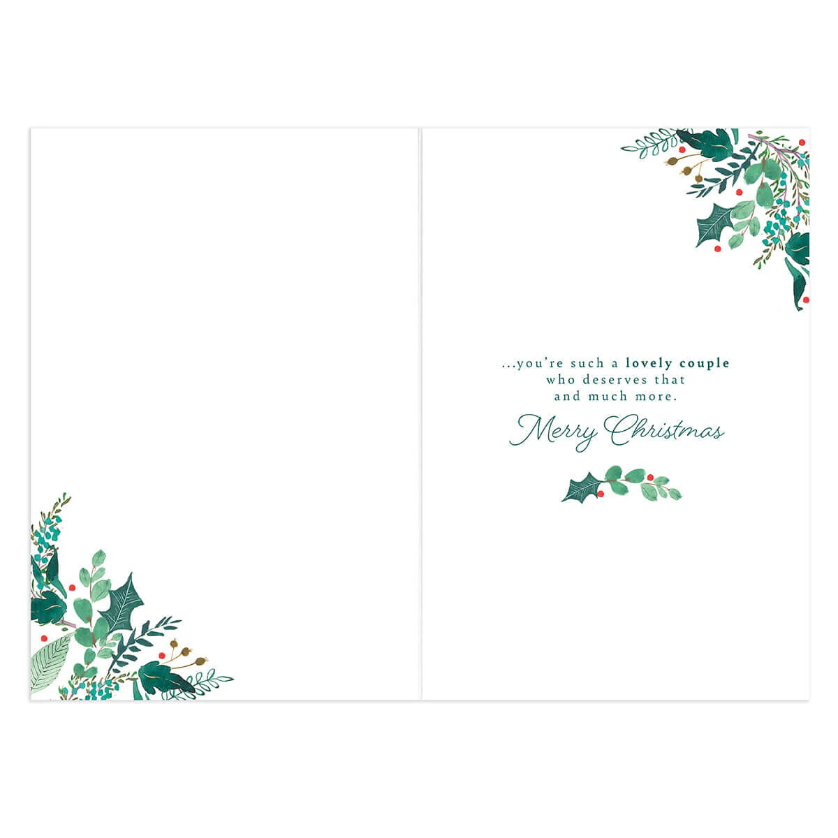 Hallmark Christmas Card - Special Daughter & Son-in-Law - Image 2