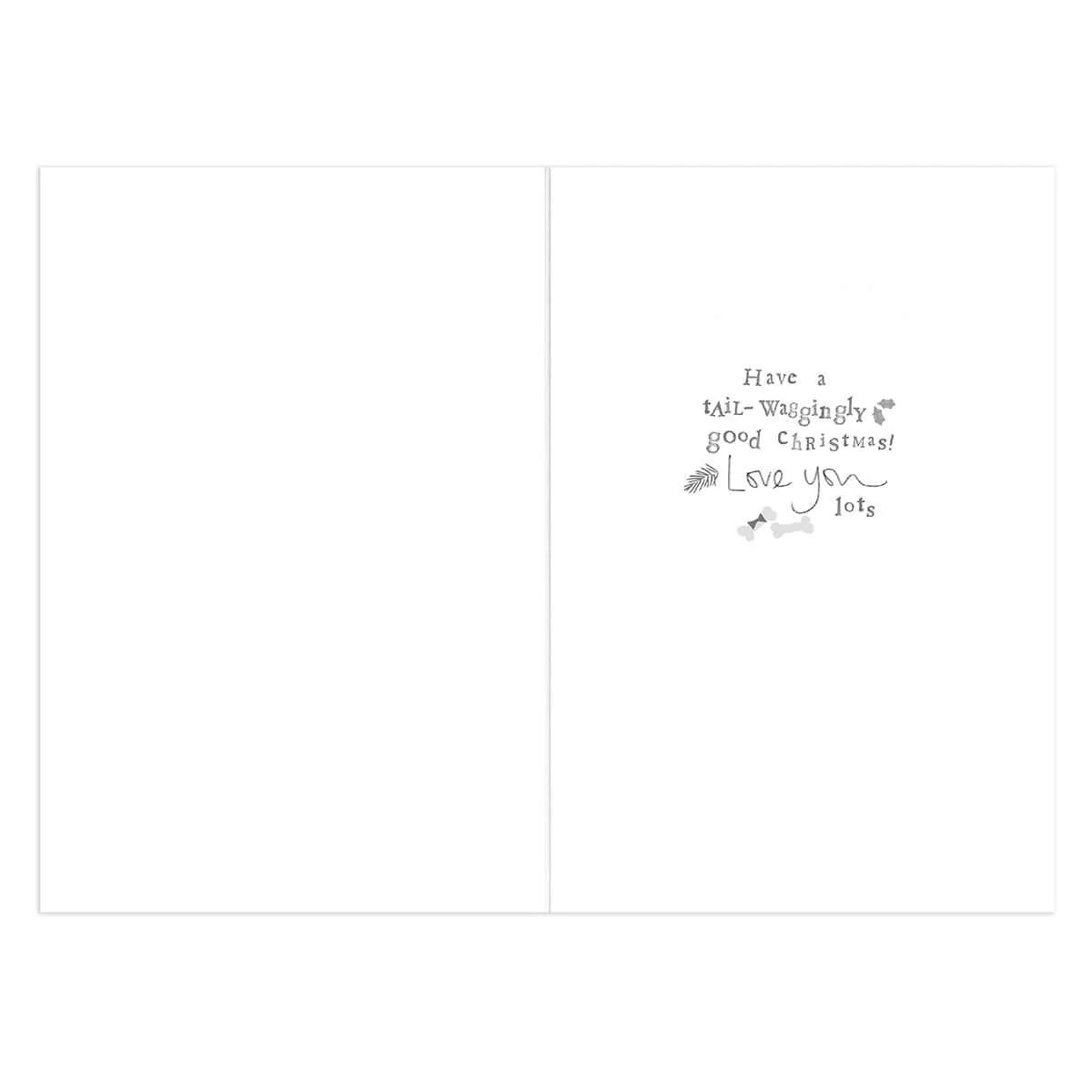 Hallmark Christmas Card - From the Dog - Image 2