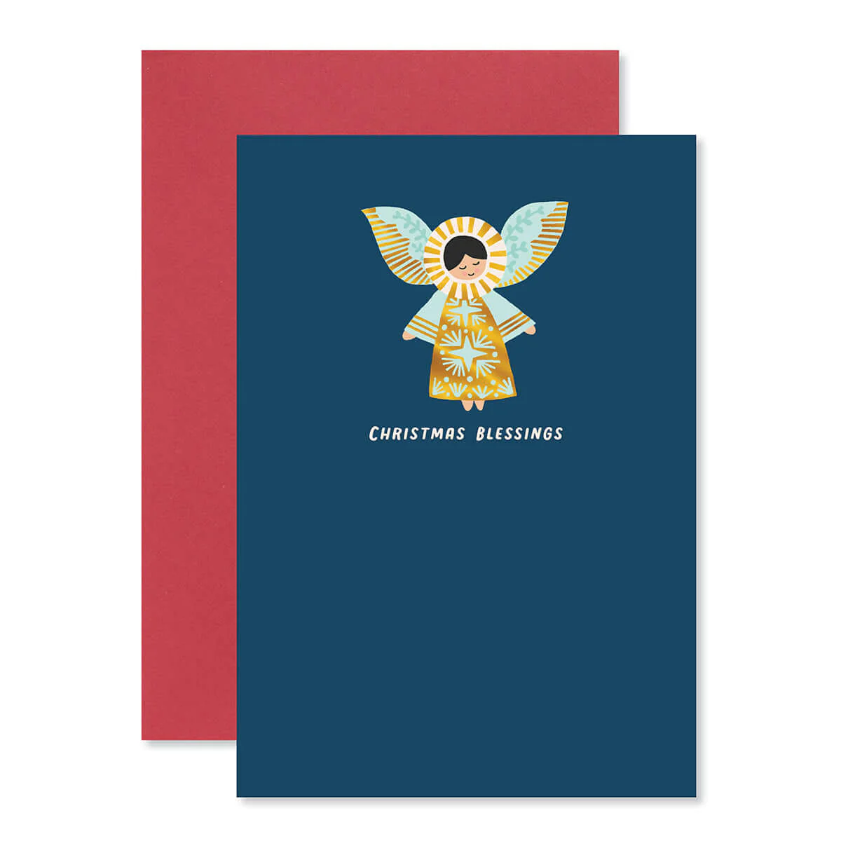 Hallmark Christmas Card - Angel Blessings - Image 3