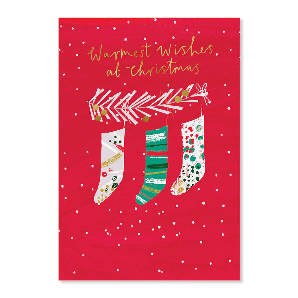 Hallmark Christmas Card - Warmest Wishes
