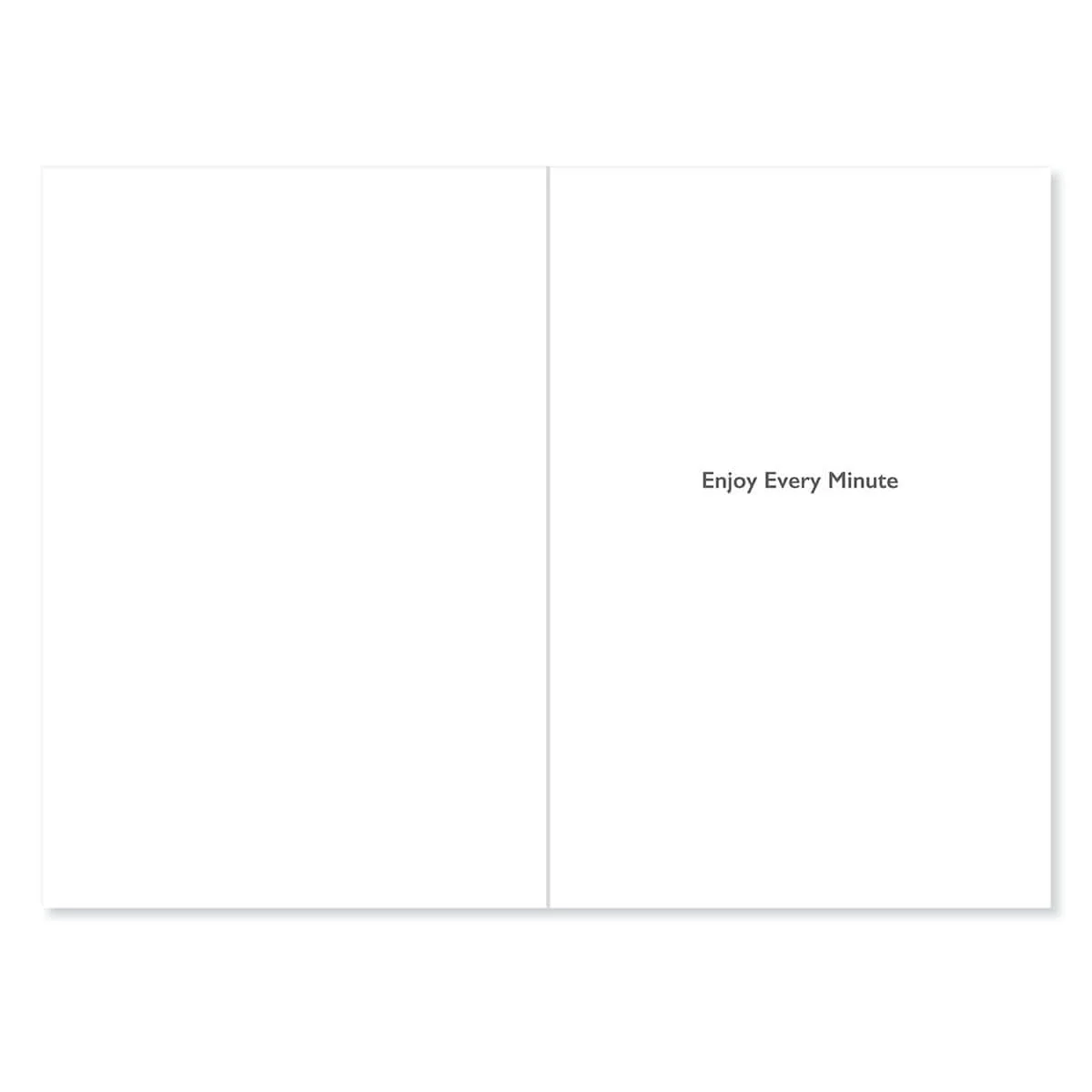 Hallmark Christmas Card - Enjoy Every Minute - Image 2