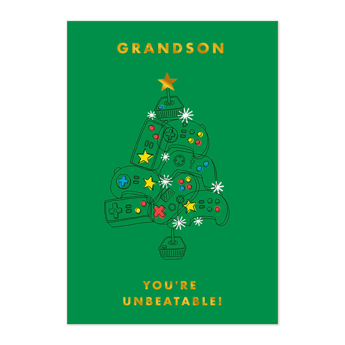 Hallmark Christmas Card - Grandson