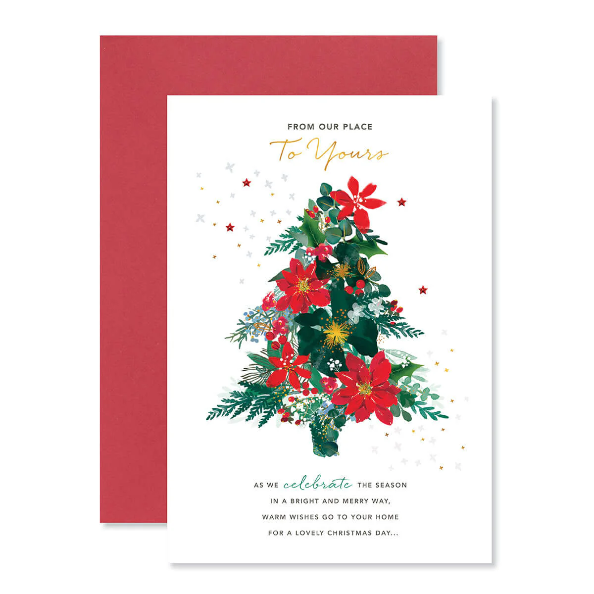 Hallmark Christmas Card - From Our Place To Yours - Image 3