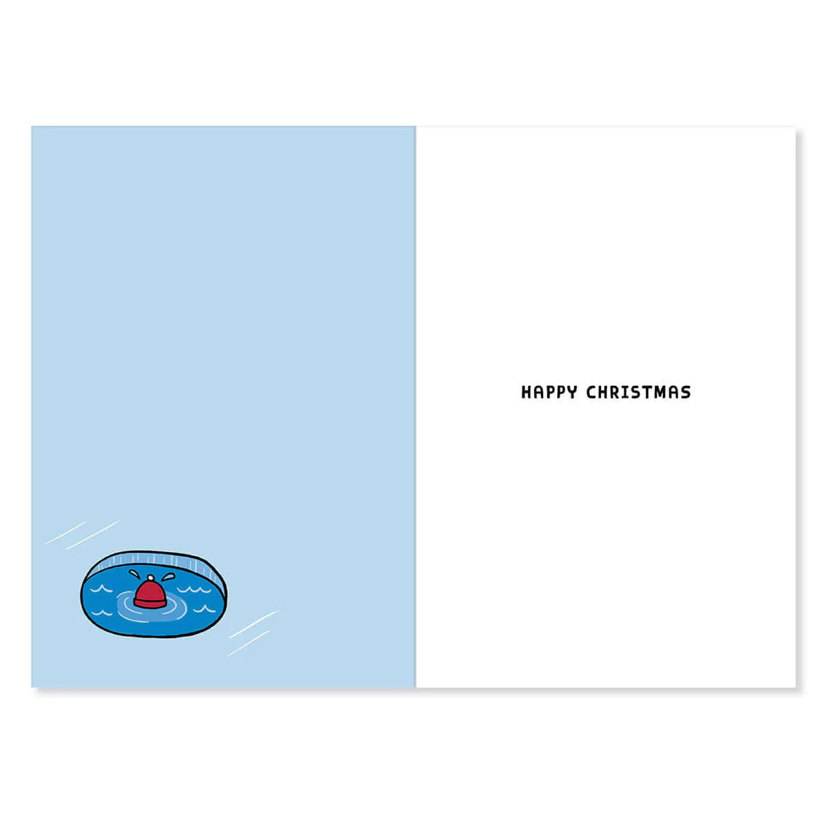 Hallmark Christmas Card - Ice Hole - Image 2