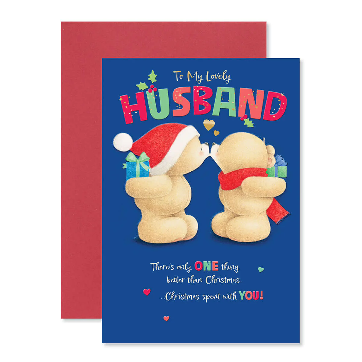 Hallmark Forever Friends Christmas Card For Husband - Special As Can Be - Image 3