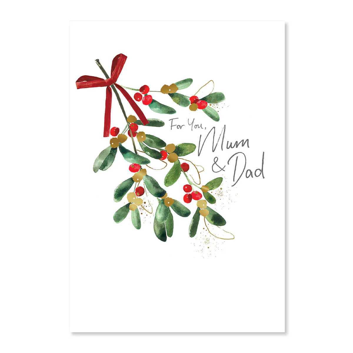 Hallmark Christmas Card For Mum & Dad - Magic & Laughter