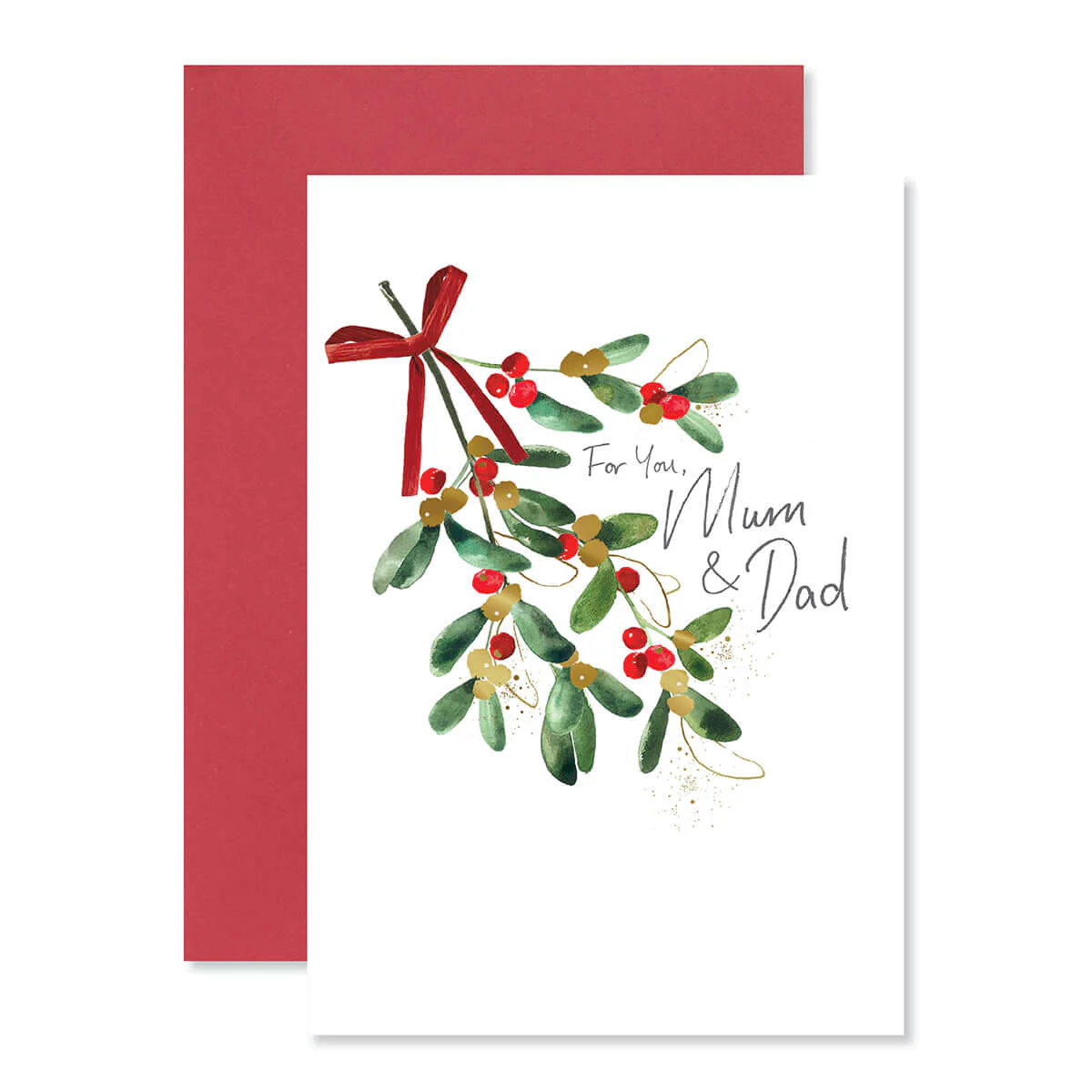 Hallmark Christmas Card For Mum & Dad - Magic & Laughter - Image 3