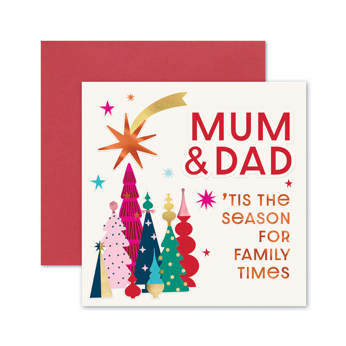 Hallmark Christmas Card For Mum & Dad - 'Tis The Season - Image 3
