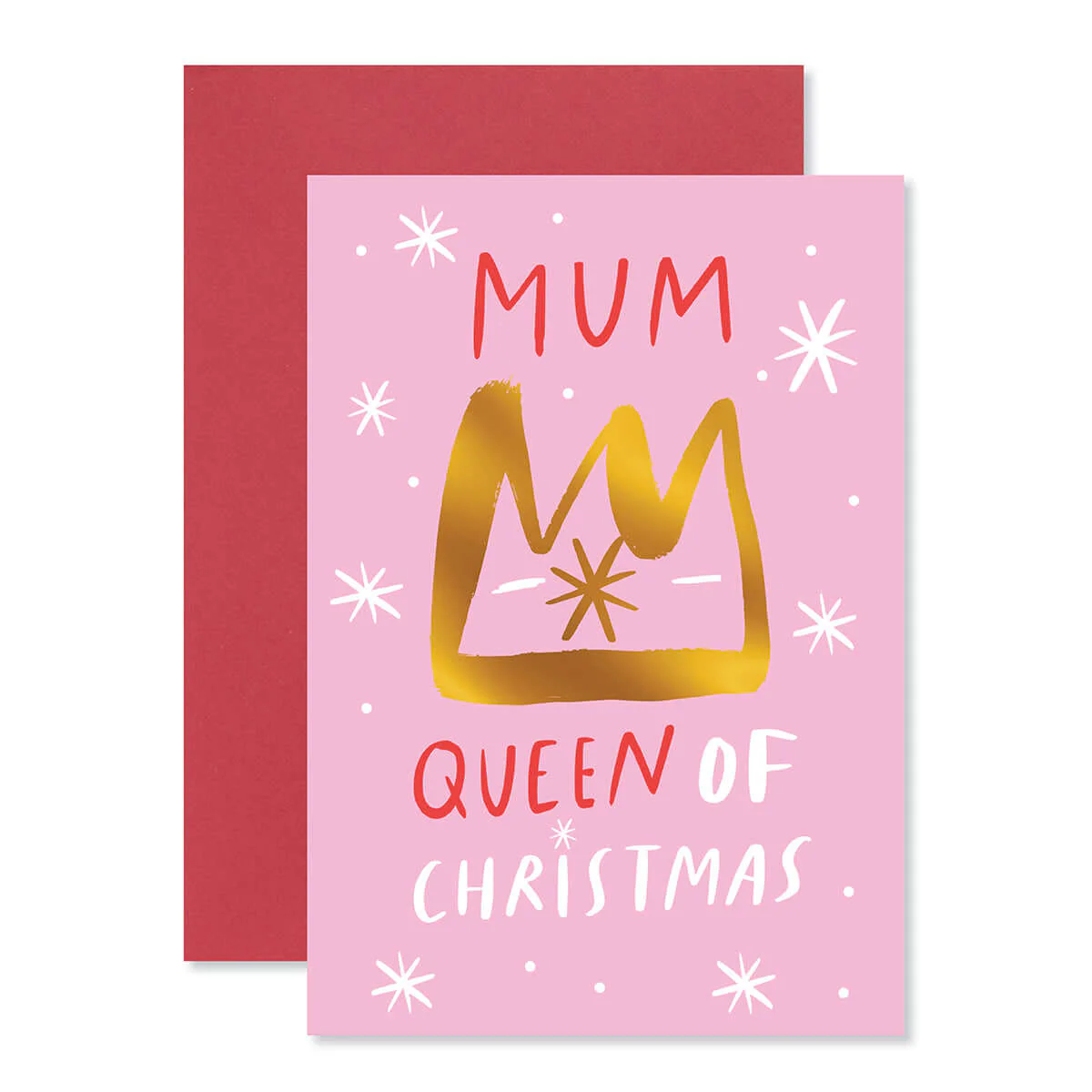 Hallmark Christmas Card For Mum - Queen's Crown - Image 3
