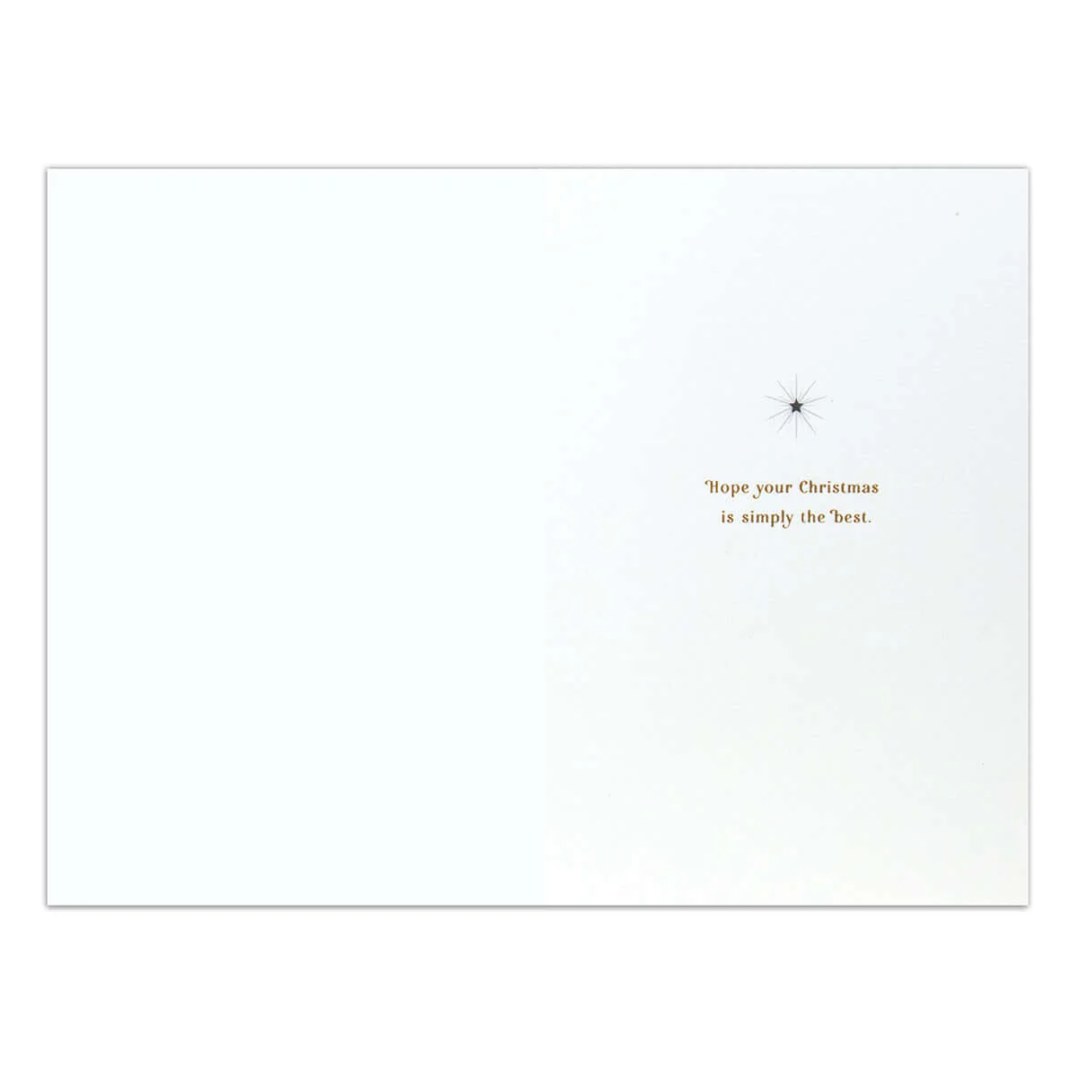 Hallmark Signature Christmas Card - Simply the best - Image 2