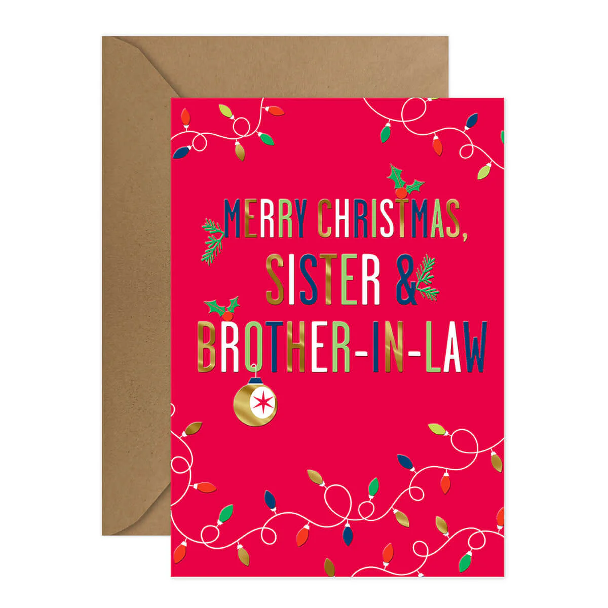 Hallmark Christmas Card - Sister & Brother-in-Law - Image 3