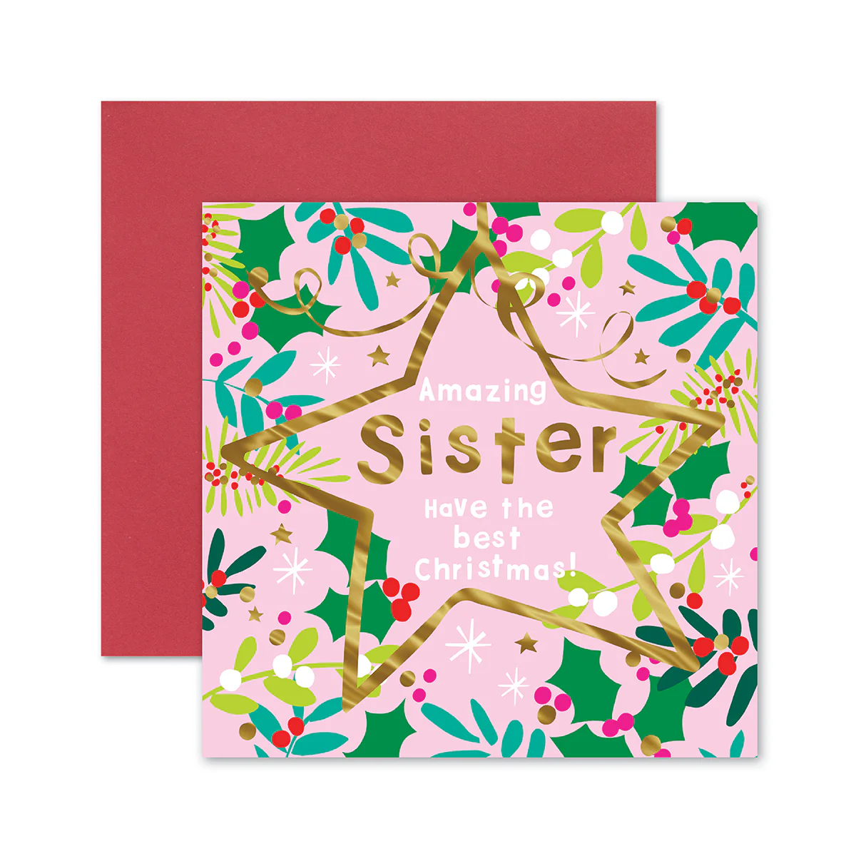 Hallmark Christmas Card For Sister - Amazing Wish - Image 3