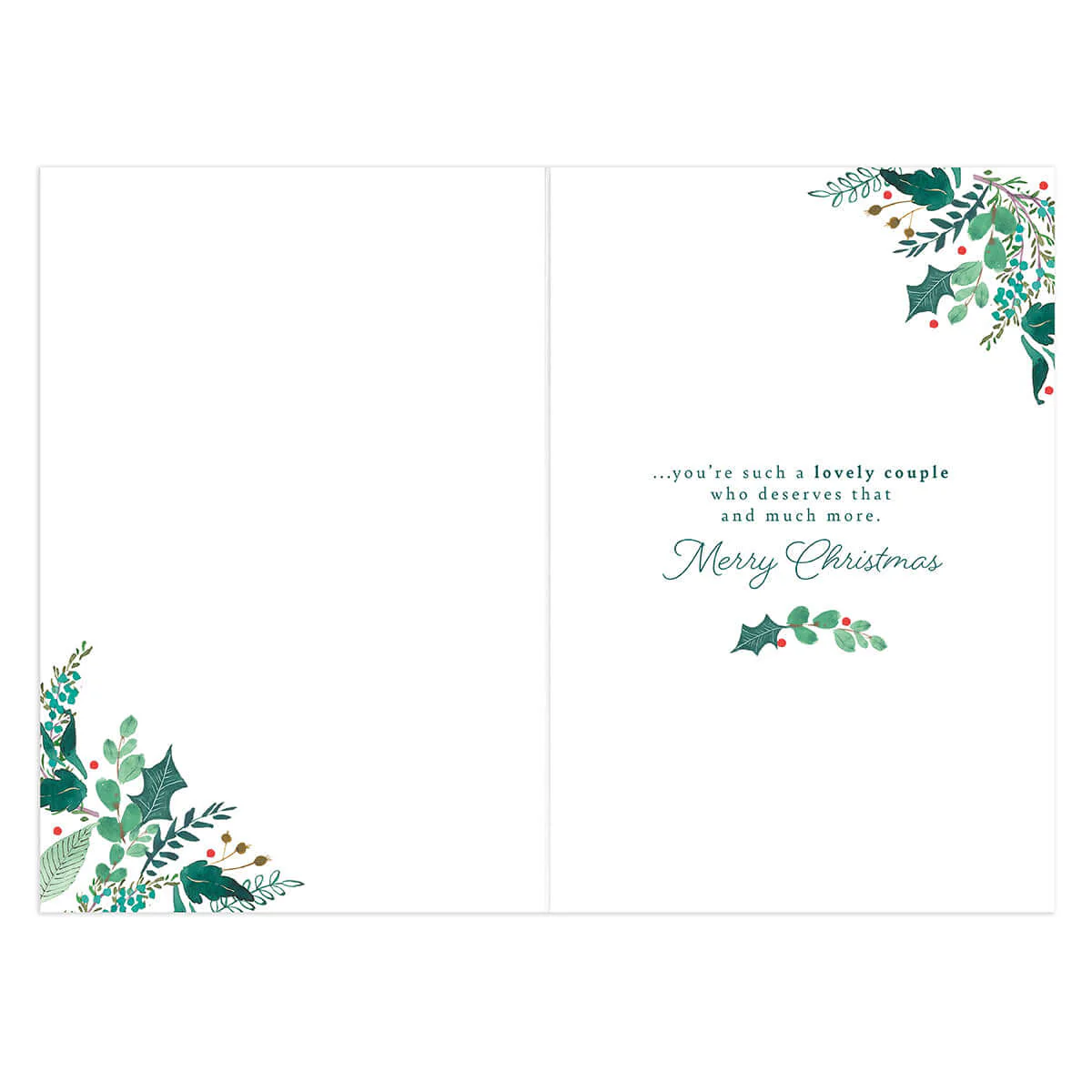 Hallmark Christmas Card - Special Son & Daughter-in-Law - Image 2