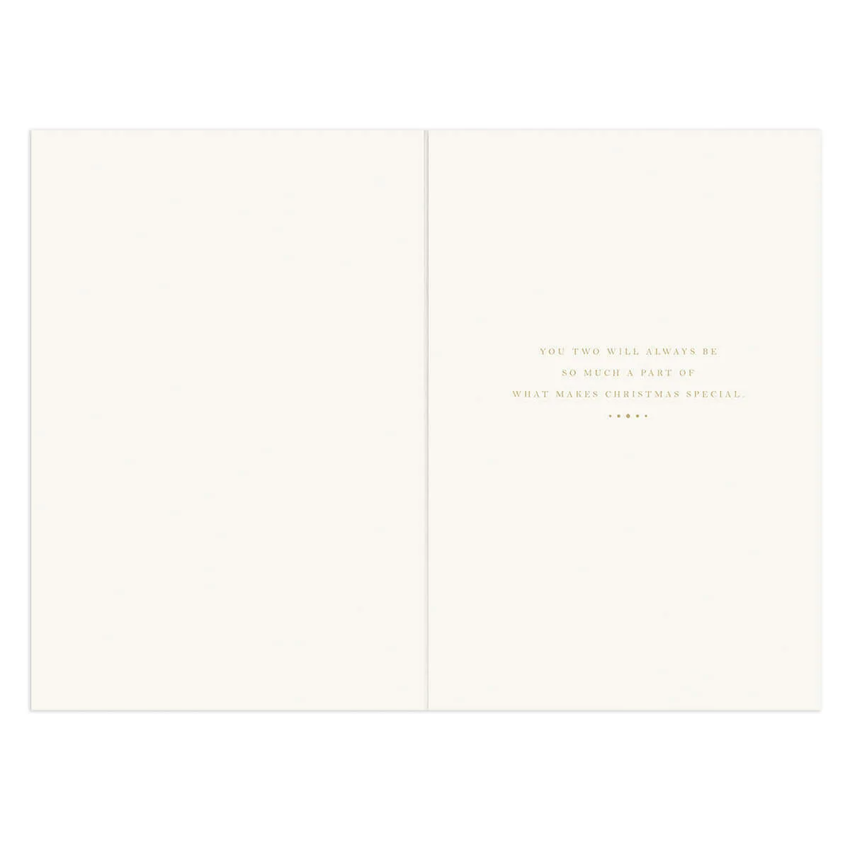 Hallmark Christmas Card - Son & Partner - Image 2